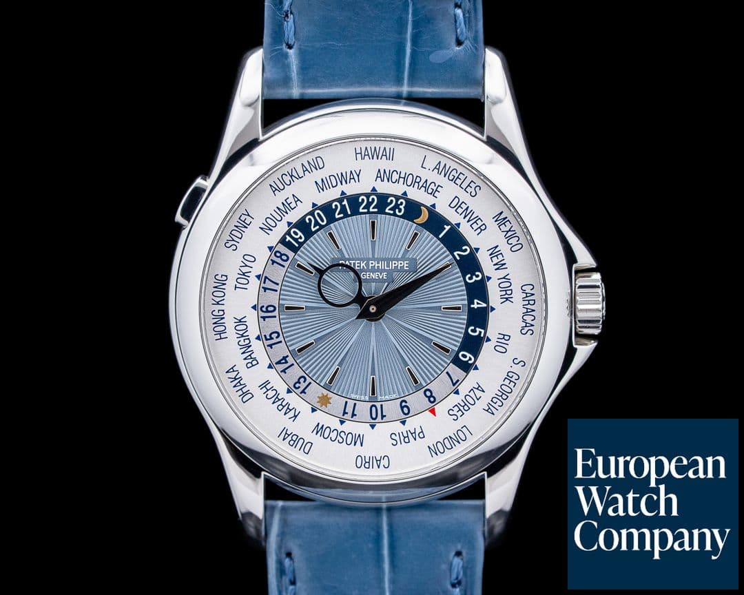 Image of Patek Philippe 5130P-001 World Time Platinum Blue Dial