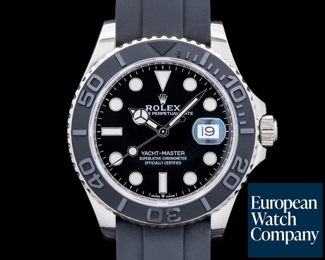 Image of Rolex 226659 Yacht-Master 18K White Gold Black Dial