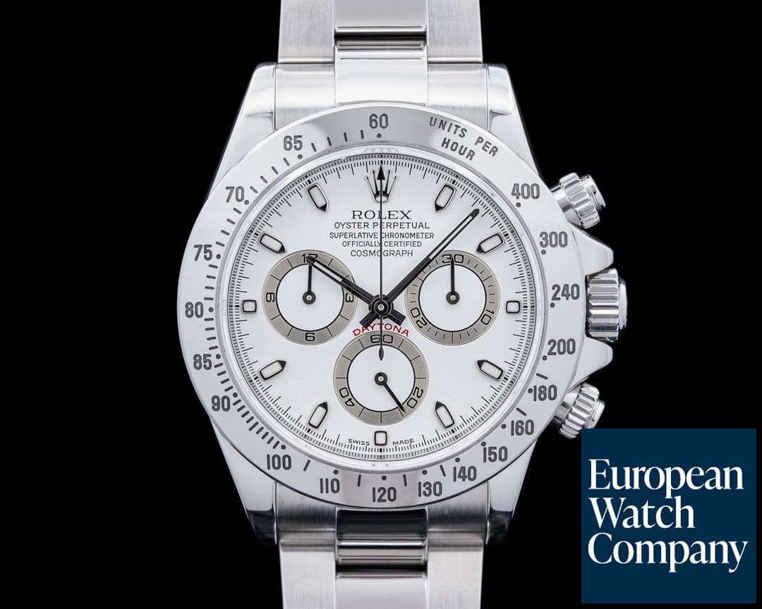 Image of Rolex 116520 Daytona Stainless Steel White Dial