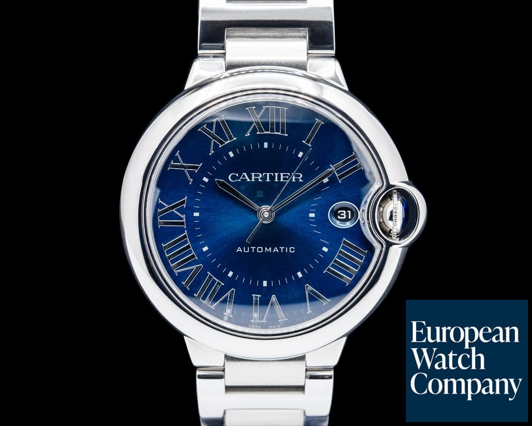 Image of Cartier WSBB0061 Ballon Bleu SS Blue Dial