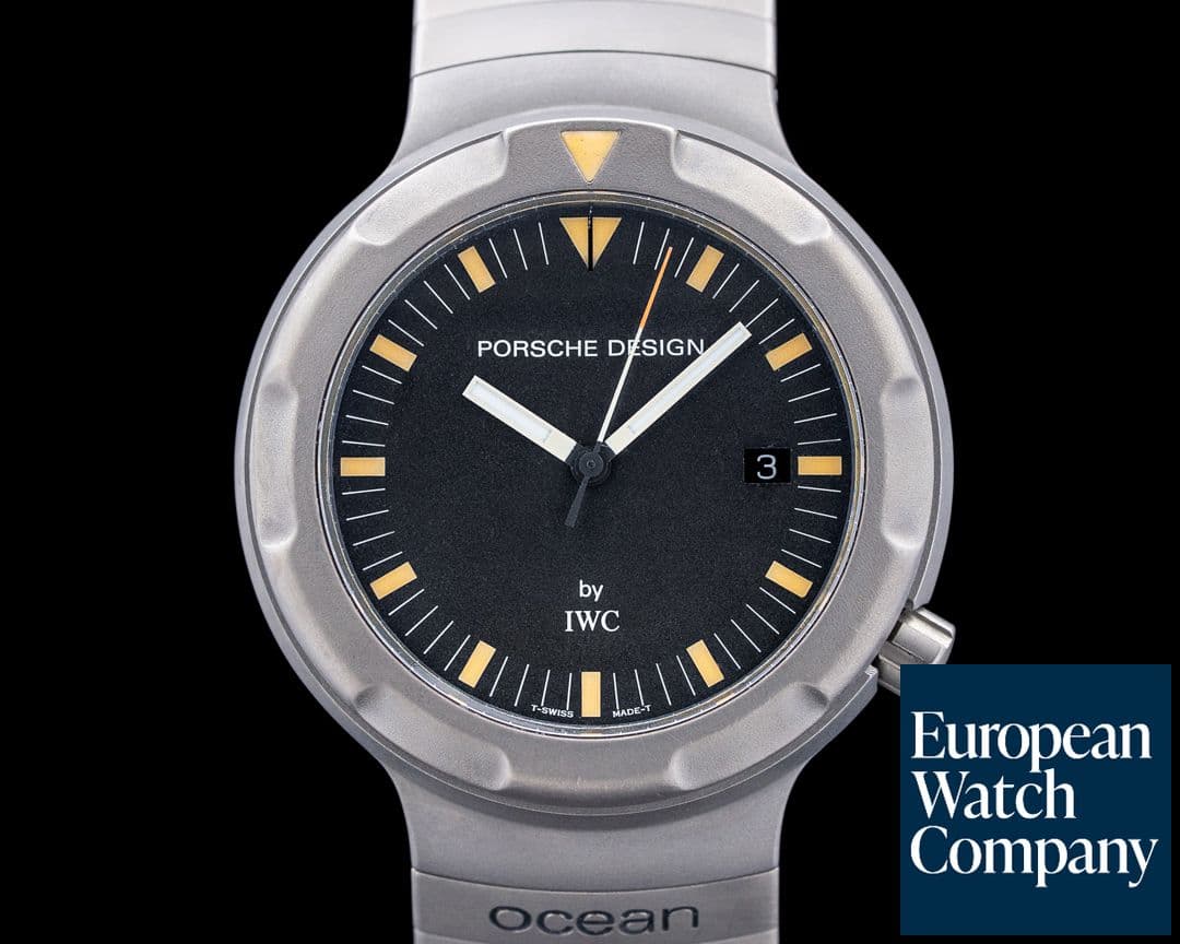 Image of IWC IW3504 Porsche Design Ocean 2000 Titanium Black Dial