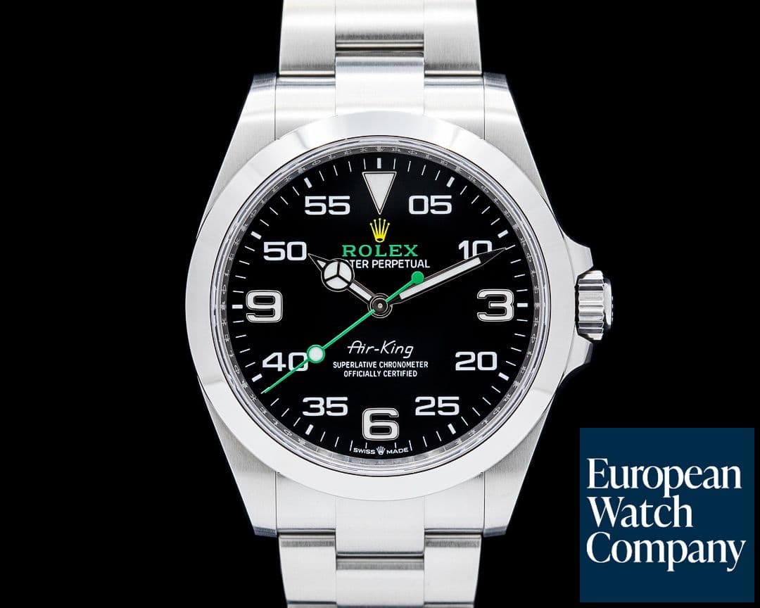 Image of Rolex 126900 Air-King SS Black Dial 2025