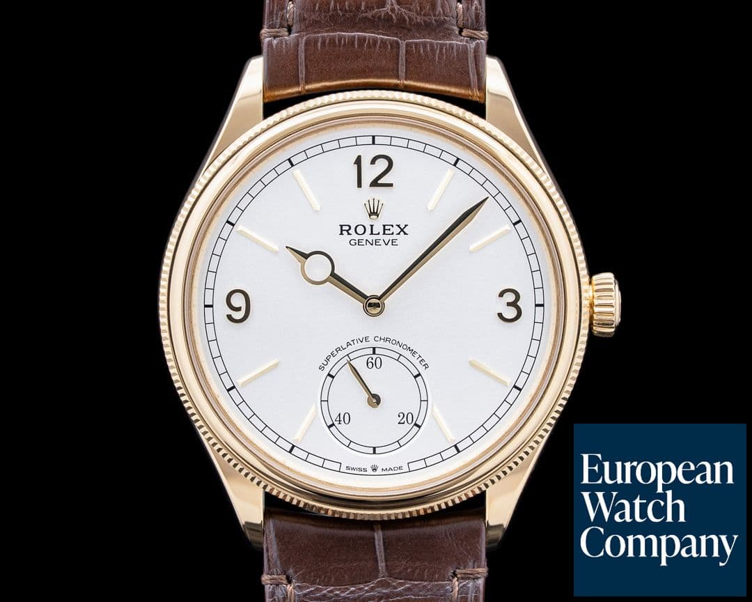 Image of Rolex 52508 1908 Yellow Gold Silver Dial 2025