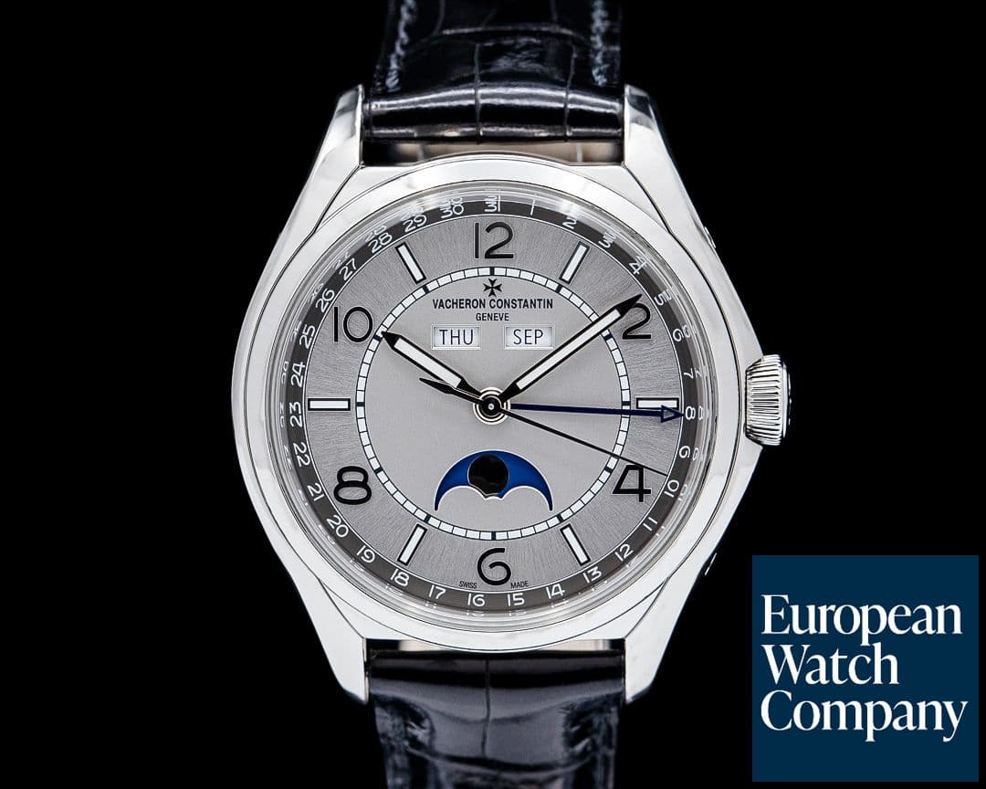 Image of Vacheron Constantin 4000E Fiftysix Complete Calendar SS Silver Dial