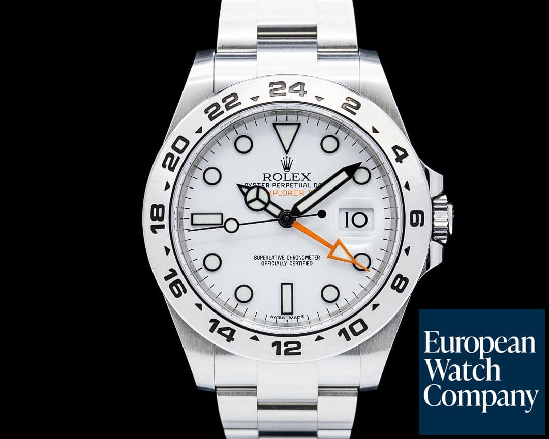 Image of Rolex 216570 Explorer II SS White Dial