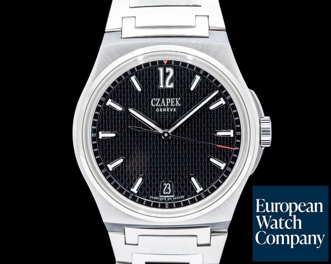 Image of Czapek & Cie Antarctique Passage de Drake SS "Black Ink" Dial