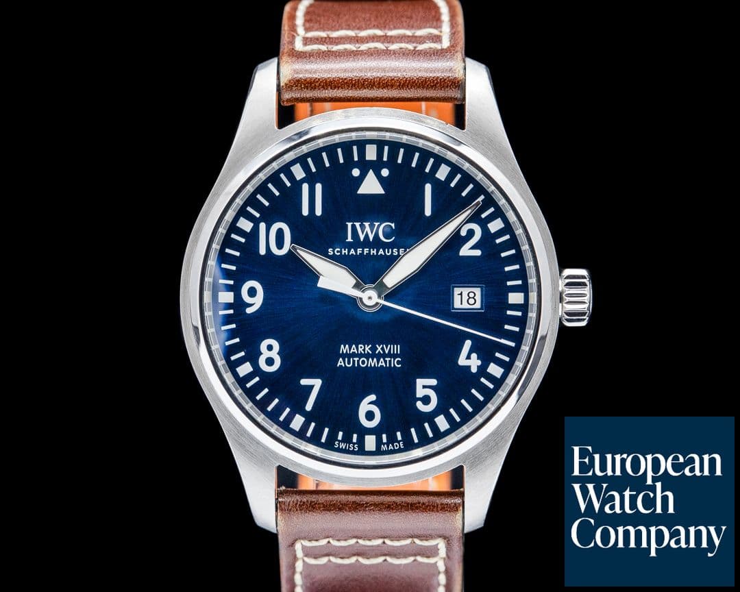 Image of IWC IW327004 Mark XVIII Le Petit Prince SS Blue Dial