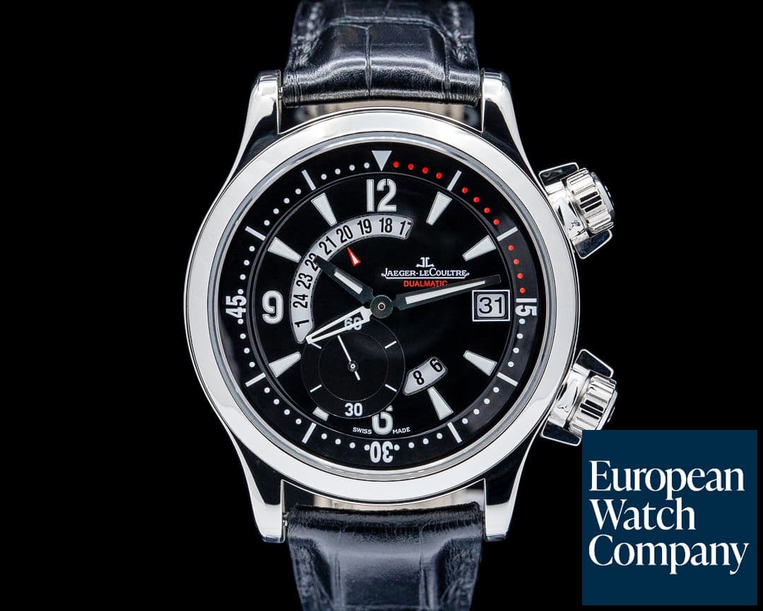 Image of Jaeger LeCoultre 146.8.02 Master Compressor Dualmatic Steel Black Dial