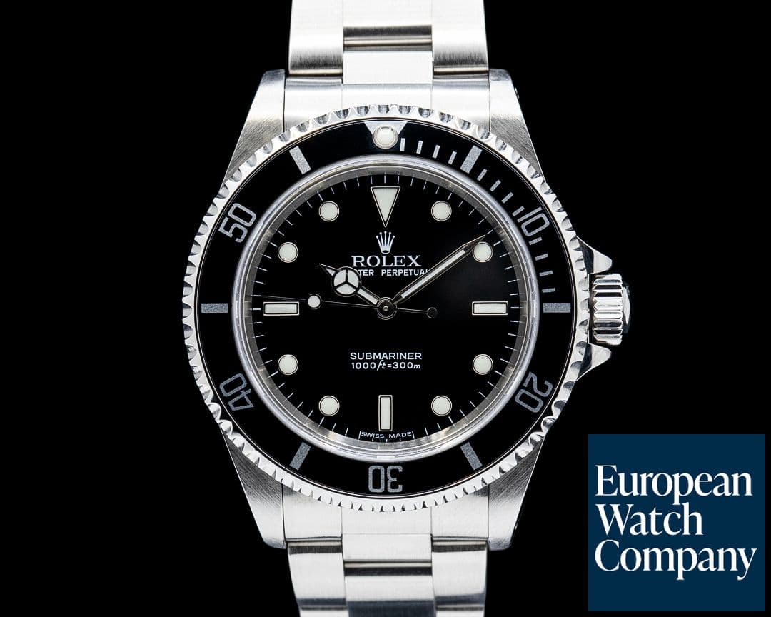 Image of Rolex 14060M Submariner No-Date SS Black Dial Circa. 2005