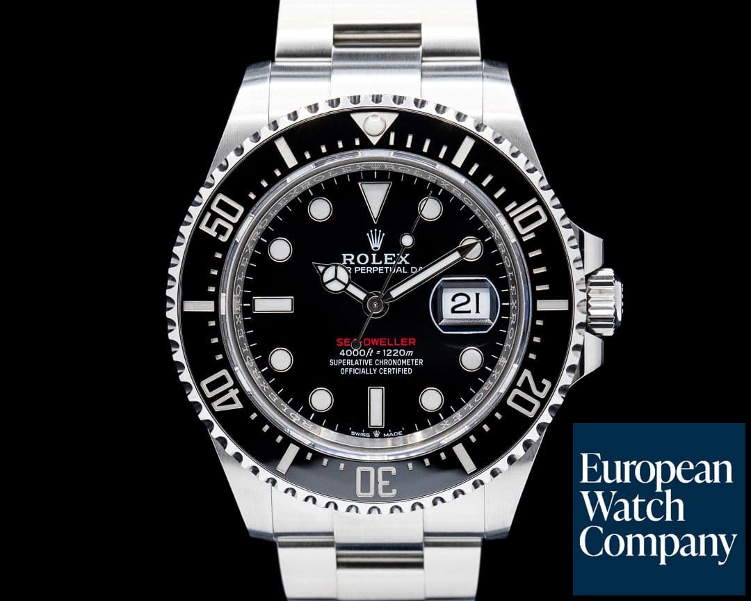 Image of Rolex 126600 Sea-Dweller SS Black Dial