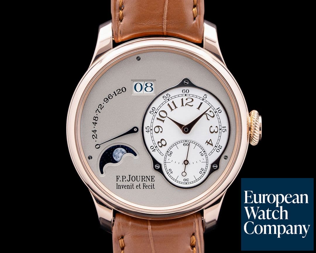 Image of F.P. Journe Octa Lune 18K Rose Gold Gray Dial 2025