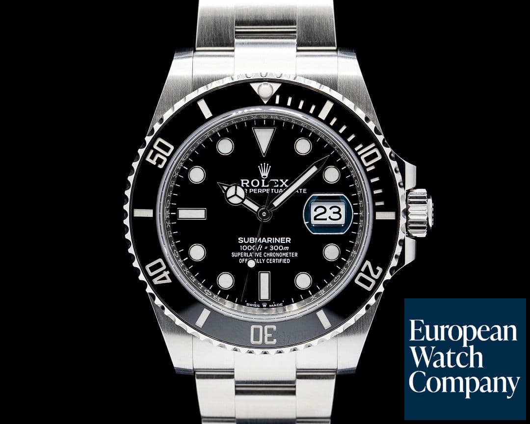 Image of Rolex 126610LN Submariner Date SS Black Dial