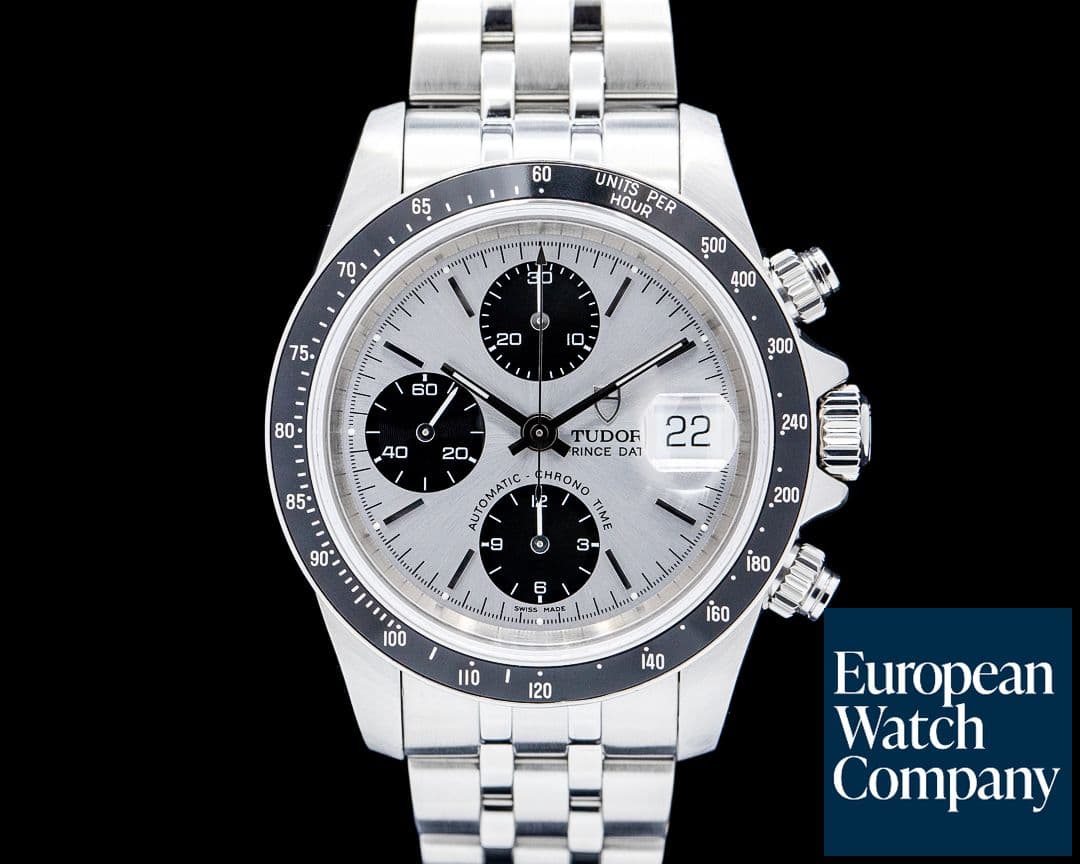 Image of Tudor 79260P Prince Date Chronograph SS Silver Dial