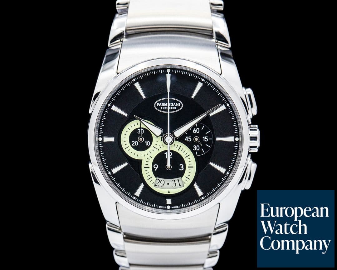 Image of Parmigiani PFC274 Tonda Metrographe SS Black Dial