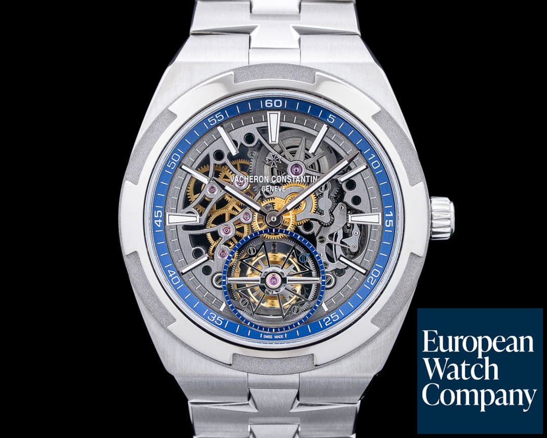 Image of Vacheron Constantin 6000V Overseas Tourbillon Titanium Skeleton Dial