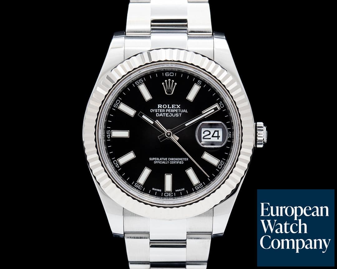 Image of Rolex 116334 Datejust II SS Black Dial