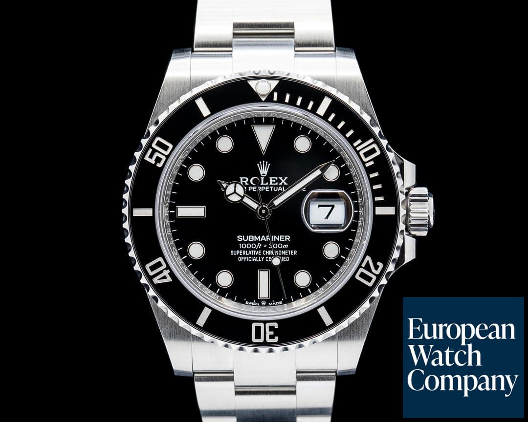 Image of Rolex 126610LN Submariner Date SS Black Dial