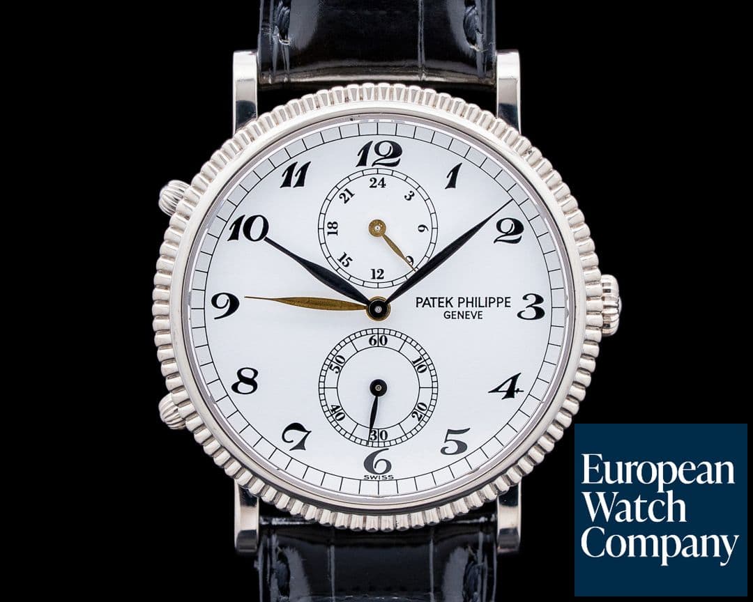Image of Patek Philippe 5034G-001 Travel Time 18K White Gold White Dial