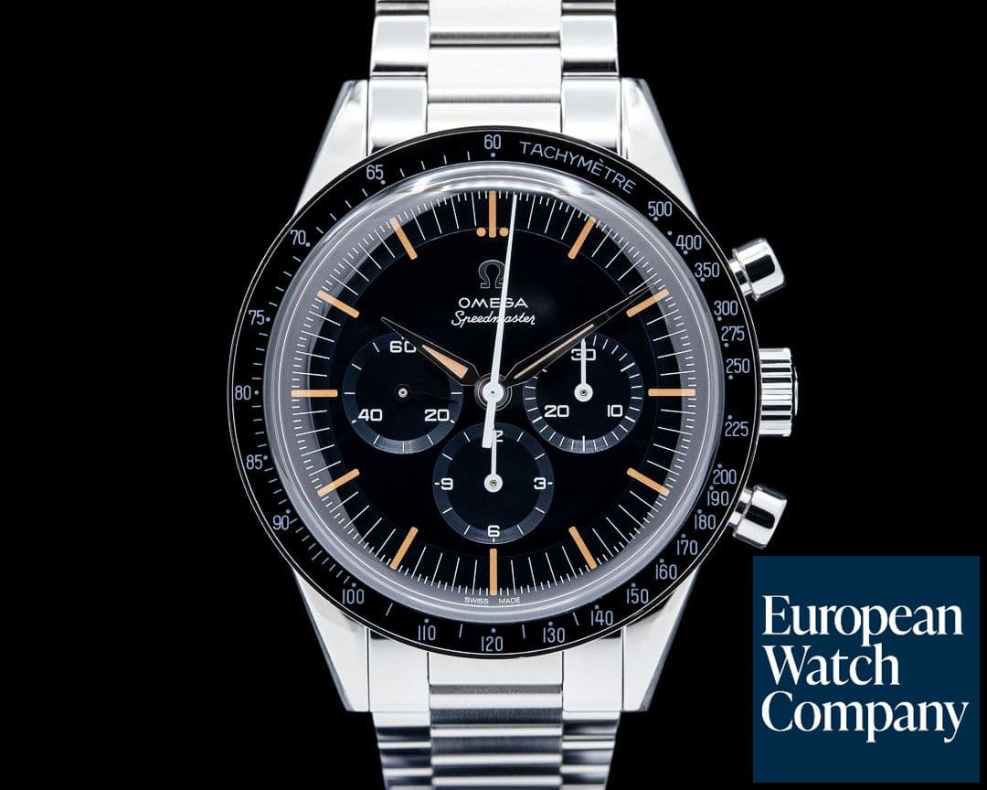 Image of Omega Speedmaster First Omega in Space SS Blue-Gray Dial