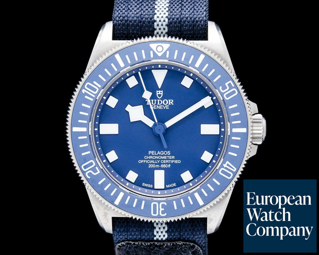 Image of Tudor 25707B/23 Pelagos FXD Titanium Navy Blue Dial
