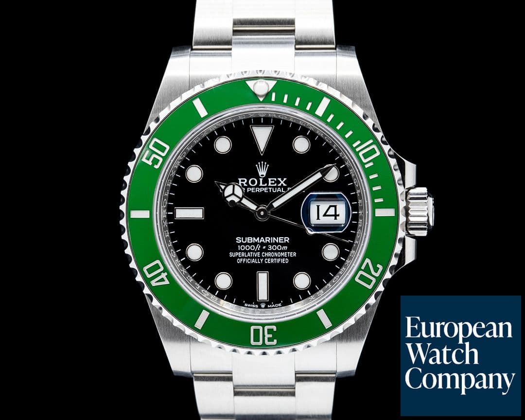 Image of Rolex 126610LV Submariner Date "Starbucks" SS Black Dial 2026 UNWORN