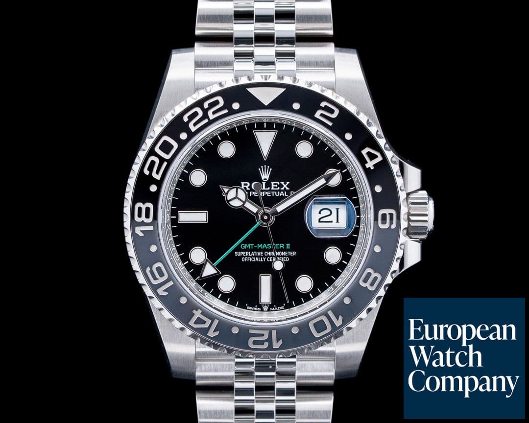 Image of Rolex 126710GRNR GMT-Master II "Bruce Wayne" SS Black Dial 2025