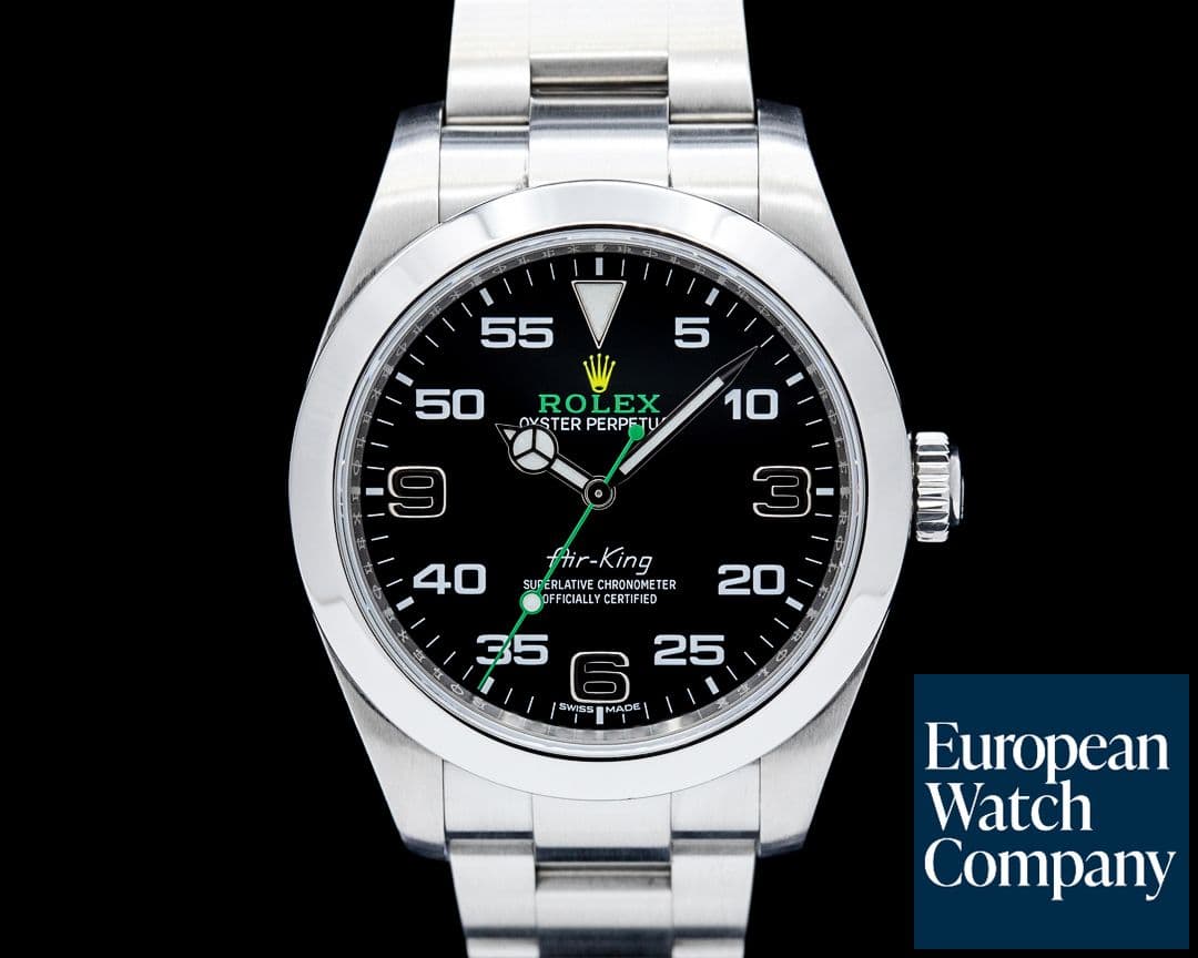 Image of Rolex 116900 Air-King SS Black Dial