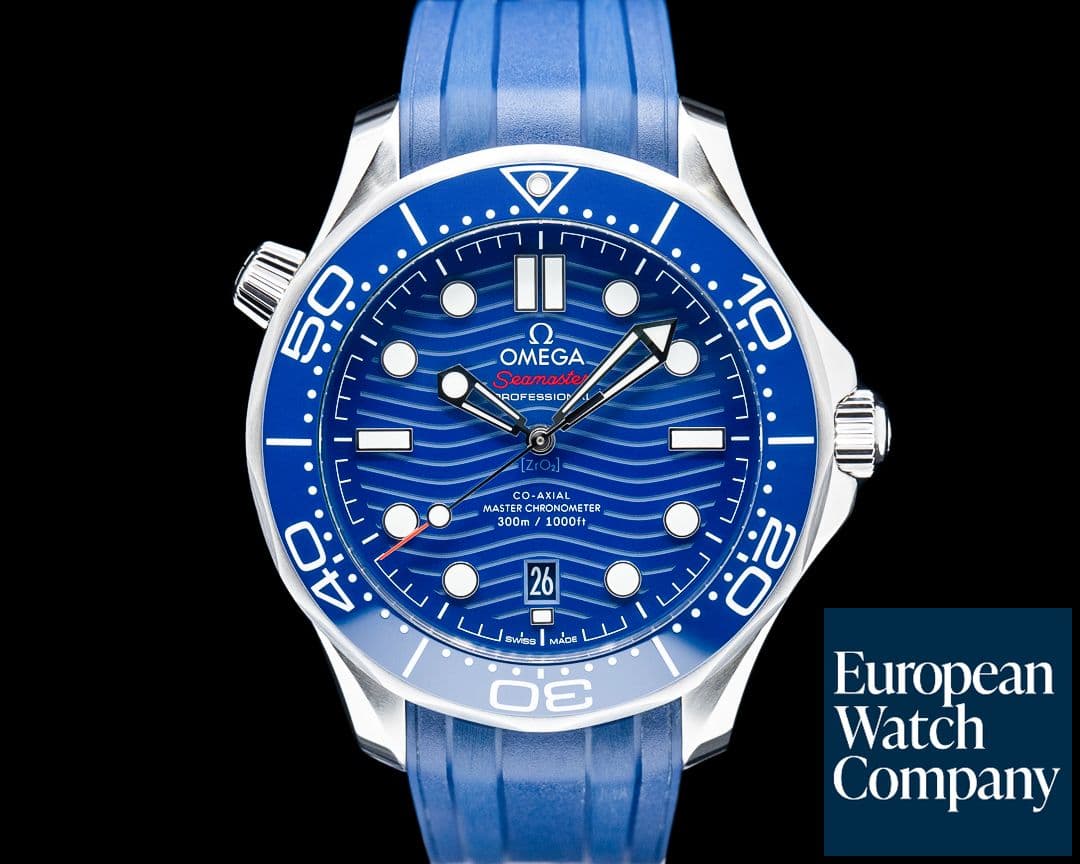 Image of Omega Seamaster Diver 300M SS Blue Dial