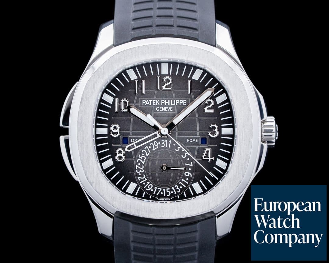 Image of Patek Philippe 5164A Aquanaut Travel Time SS Black Dial