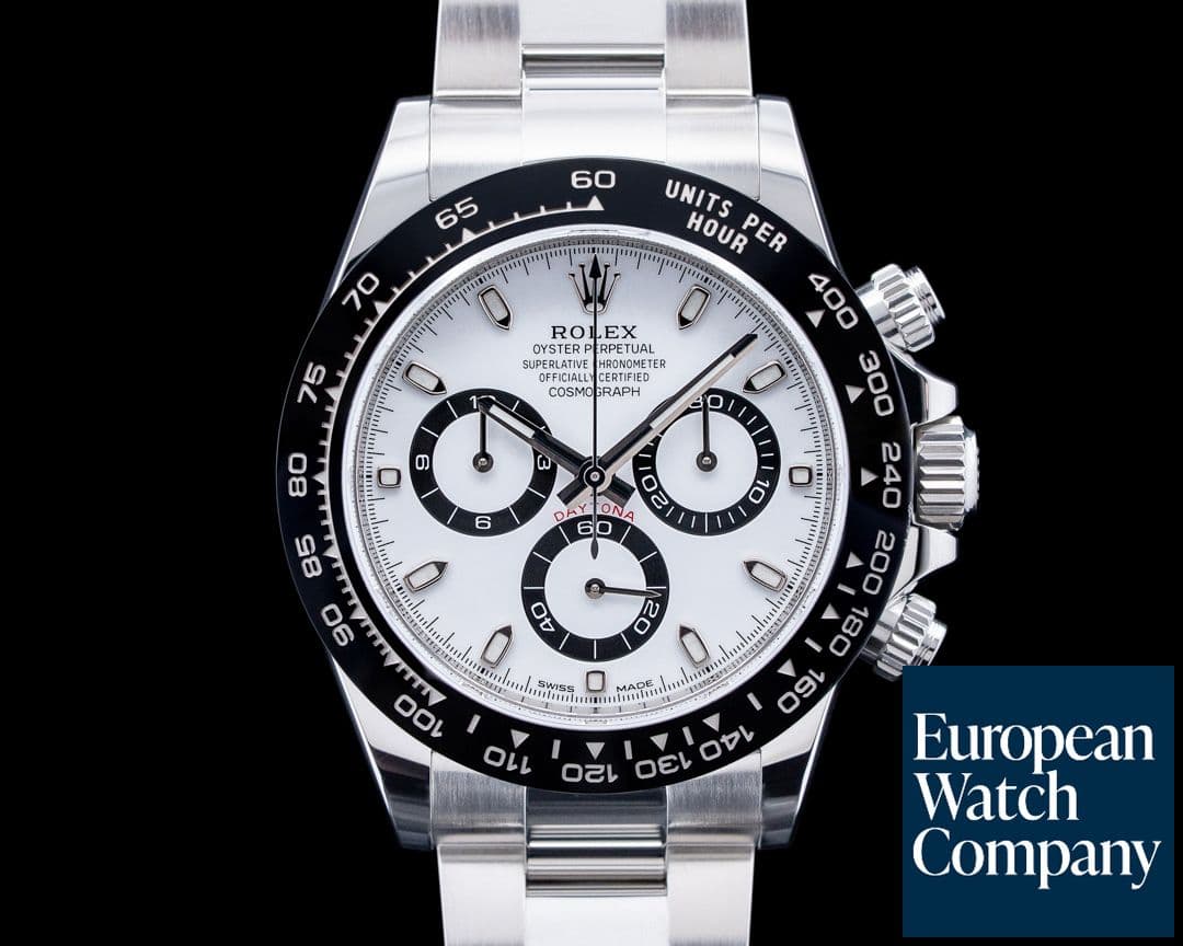 Image of Rolex 116500LN Daytona "Panda" Ceramic SS White Dial