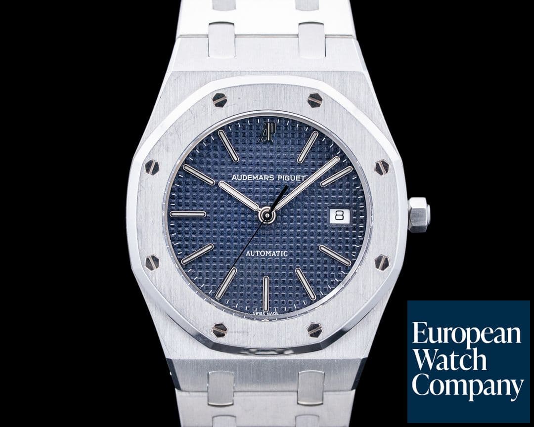 Image of Audemars Piguet 14486ST Royal Oak 36MM SS Blue Dial Circa. 1987