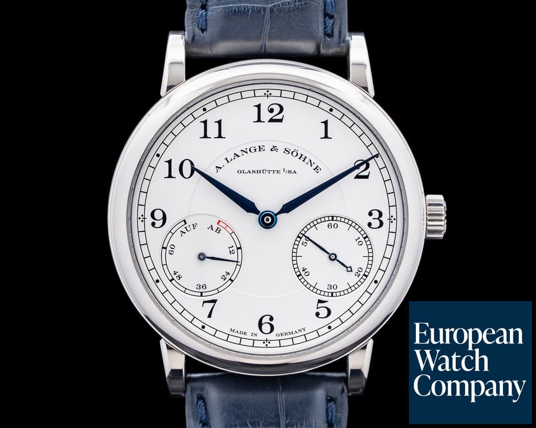 Image of A. Lange and Sohne 234.026 1815 Up/Down 18K White Gold Silver Dial