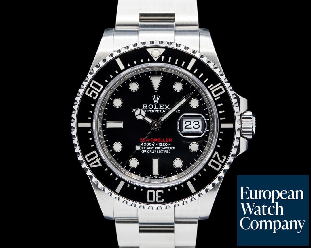 Image of Rolex 126600 Sea-Dweller SS Black Dial