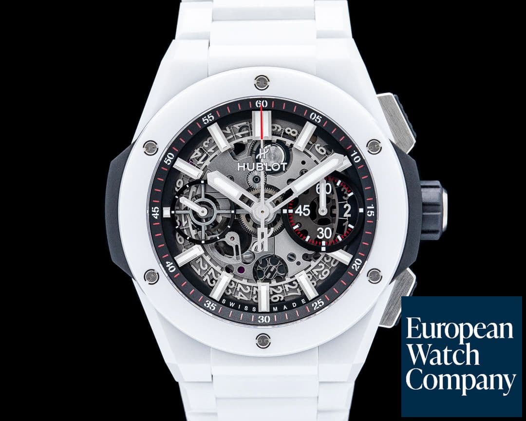 Image of Hublot Big Bang Integral White Ceramic Skeleton Dial