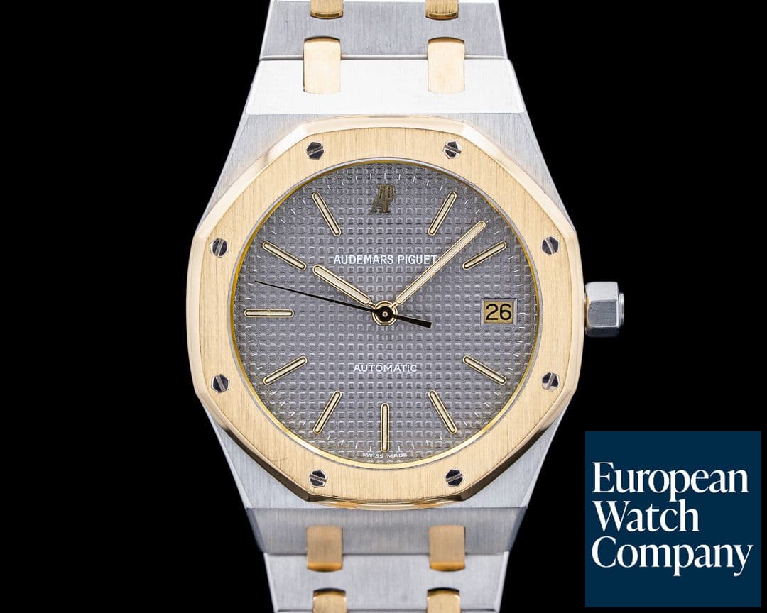Image of Audemars Piguet 14700SA Royal Oak 18K Yellow Gold / SS Gray Dial