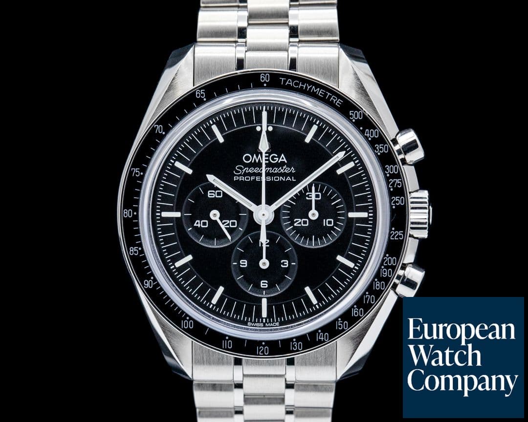 Image of Omega Speedmaster Professional Moonwatch SS Black Dial
