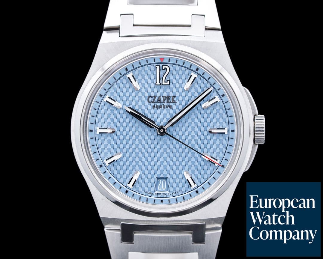 Image of Czapek & Cie Antarctique Passage de Drake SS Glacier Blue Dial