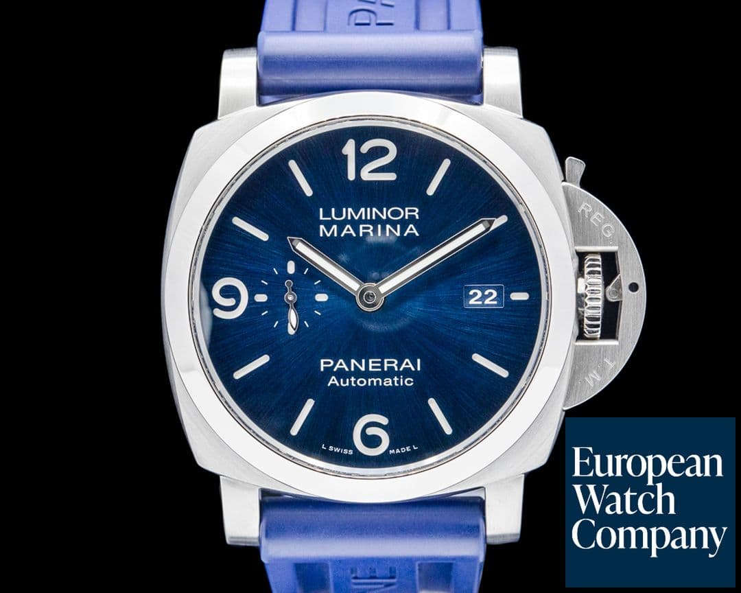 Image of Panerai PAM01313 Luminor Marina SS Blue Dial