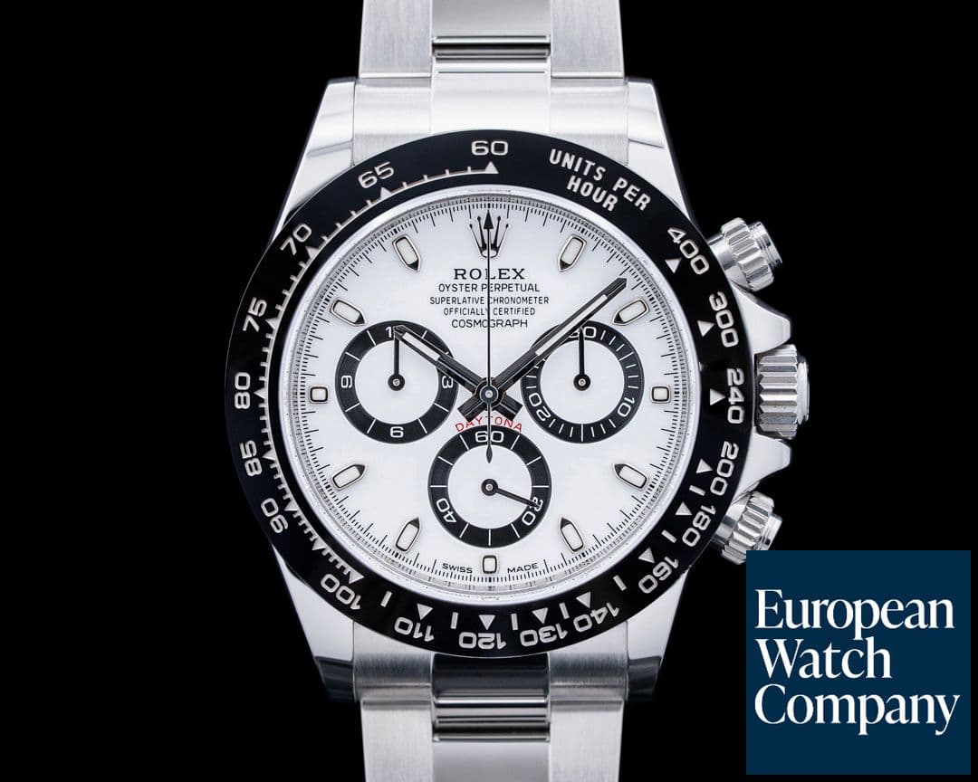 Image of Rolex 116500LN Daytona "Panda" Ceramic SS White Dial