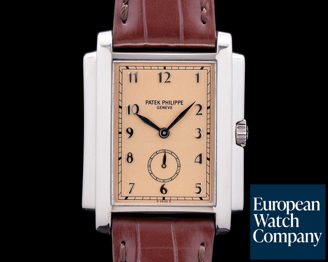 Image of Patek Philippe 5024G-001 Gondolo White Gold Salmon Dial