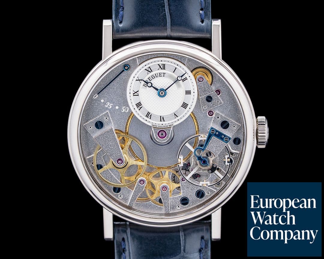 Image of Breguet 7027BB Tradition Manual Wind 18K White Gold Skeleton Dial