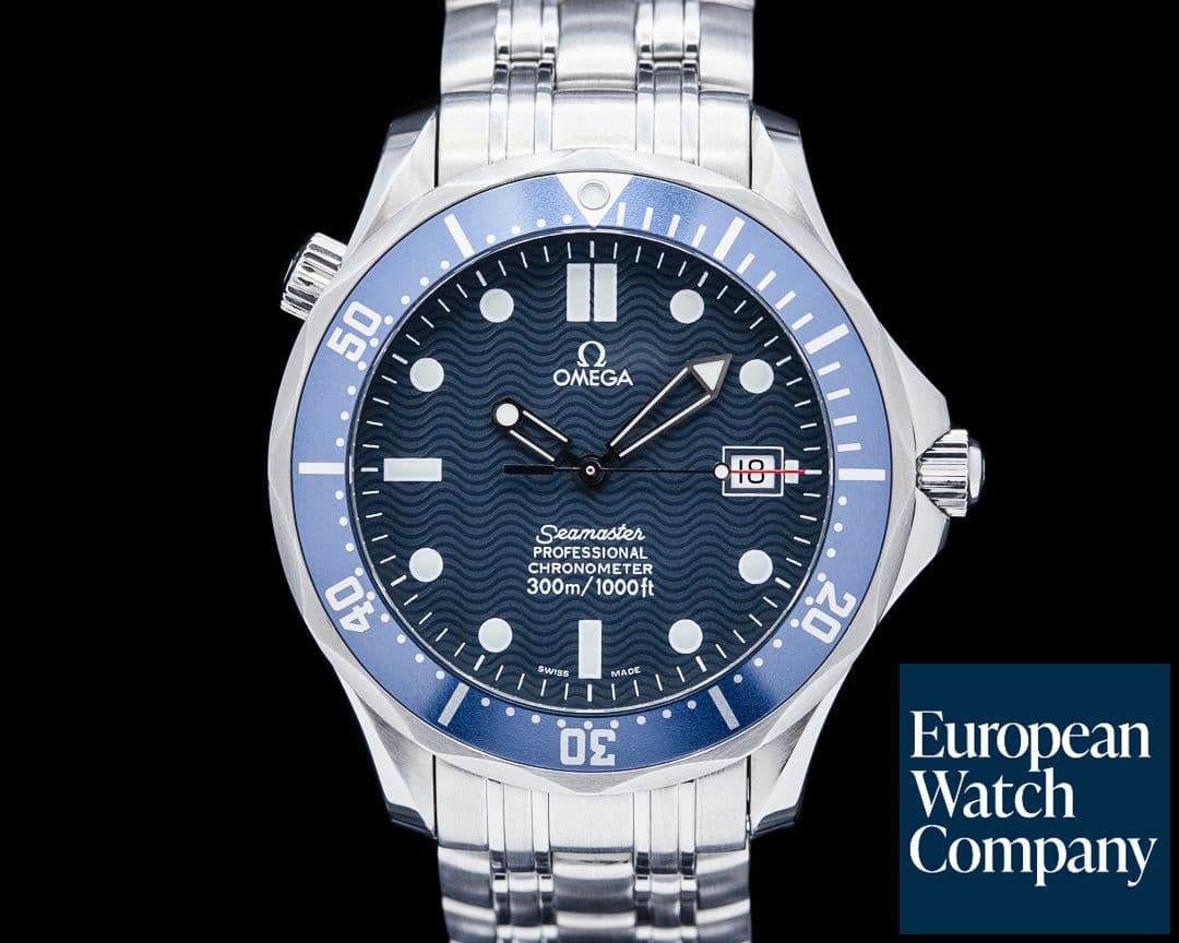 Image of Omega Seamaster Diver 300M SS Blue Dial