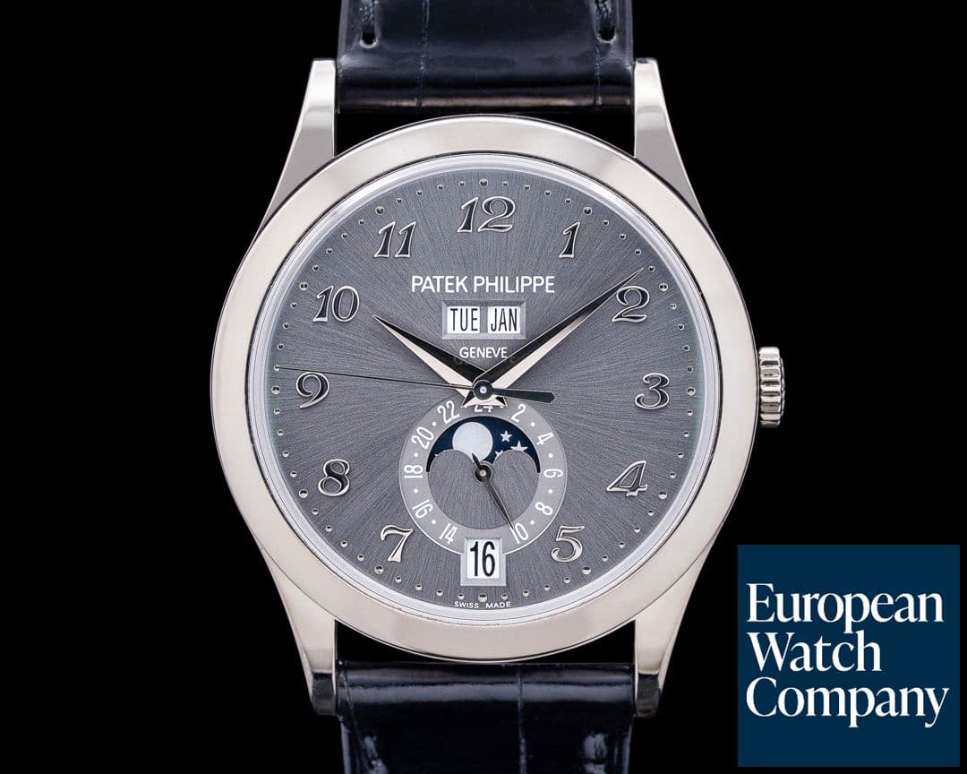 Image of Patek Philippe 5396G Complications Annual Calendar 18K WG Gray Arabic Dial