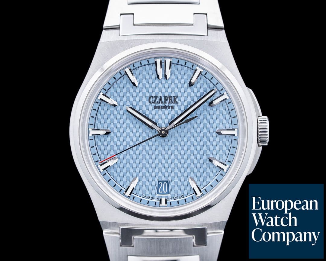 Image of Czapek & Cie Antarctique Passage de Drake SS Glacier Blue Dial