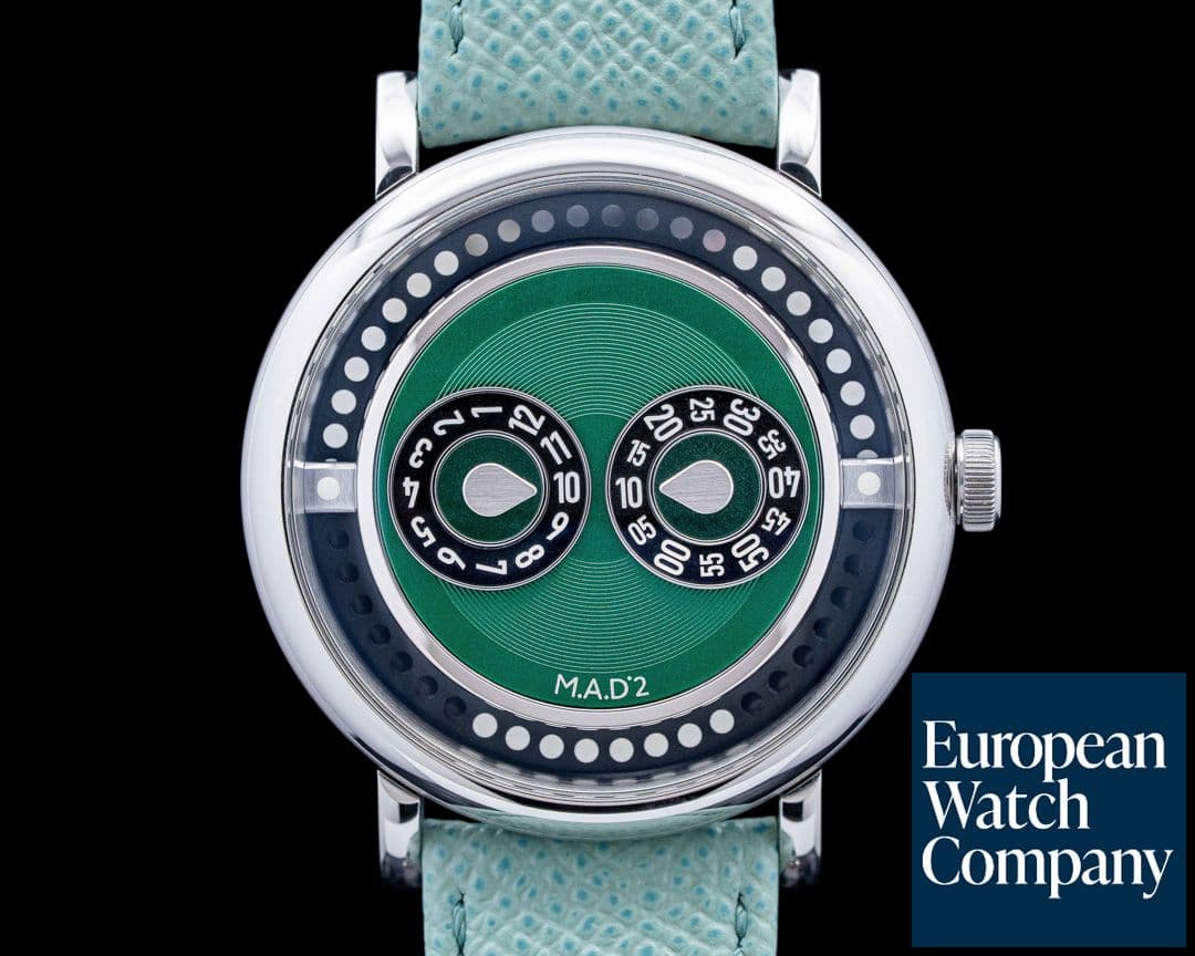 Image of MB&F M.A.D 2 SS Green Dial