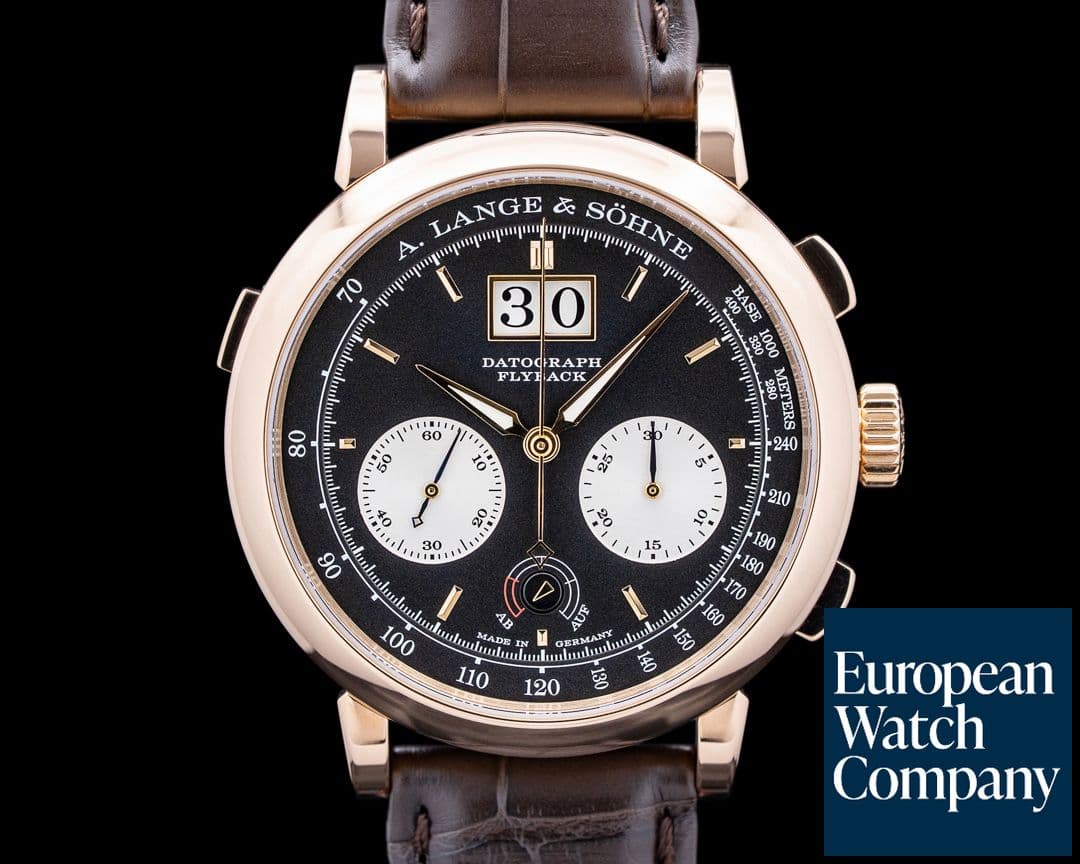 Image of A. Lange & Söhne 405.031 Datograph Up Down 18K Rose Gold Black Dial 2025