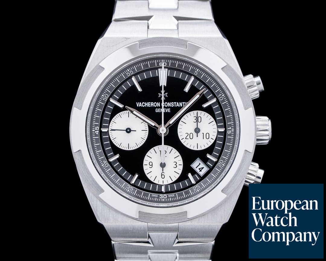 Image of Vacheron Constantin 5520V Overseas Chronograph SS Black Dial