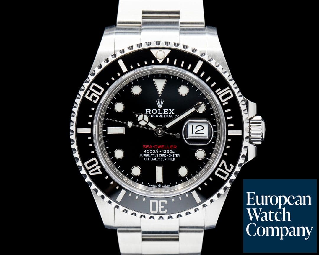 Image of Rolex 126600 Sea-Dweller SS Black Dial