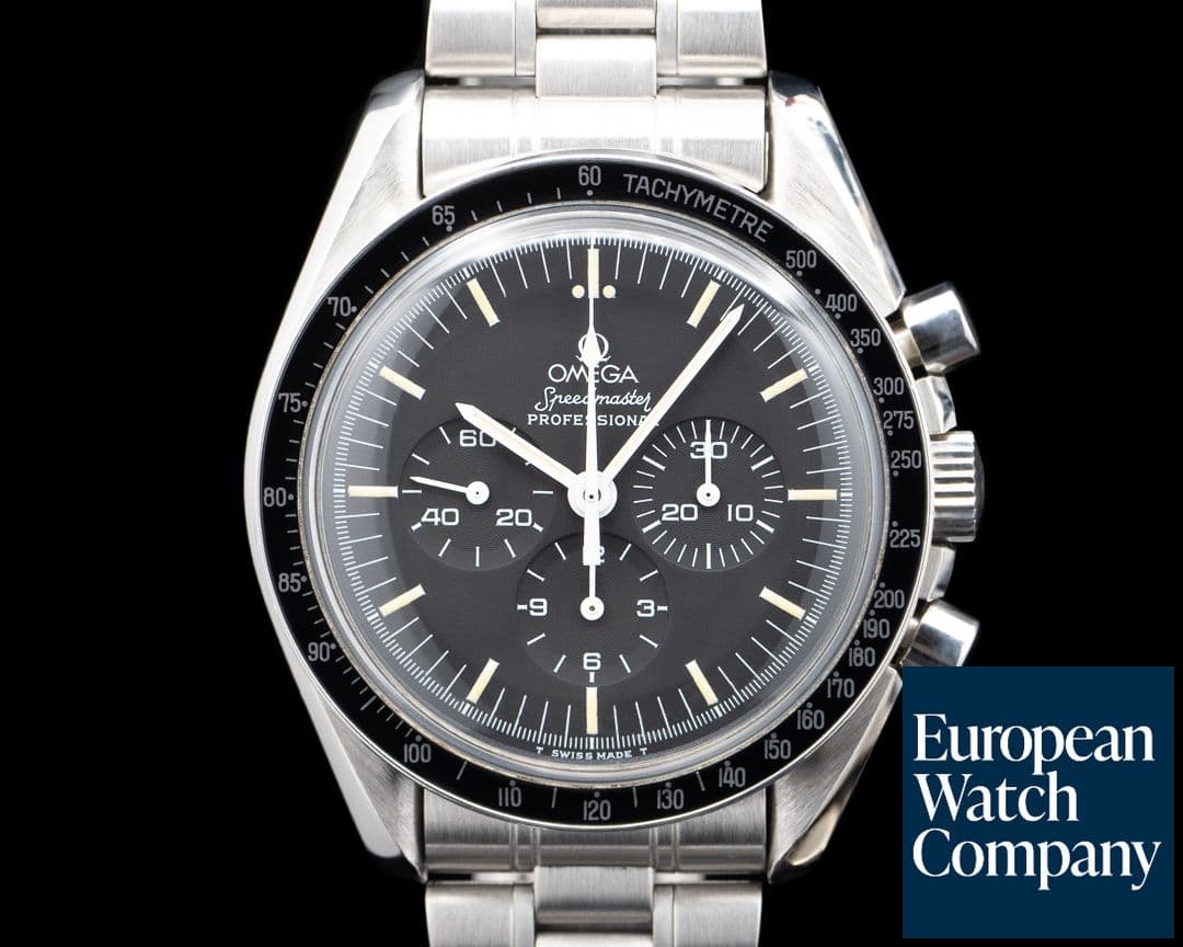 Image of Omega 145.022 Speedmaster Professional Moonwatch SS Black Dial c. 1985