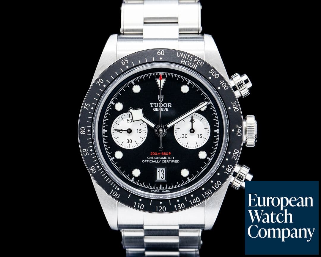 Image of Tudor 79360N Black Bay Chronograph SS Black Dial